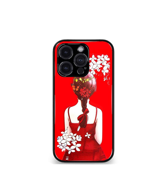 'For Her' Premium Glossy Floral/ Aesthetic Phone Case compatible for every Phone Models.