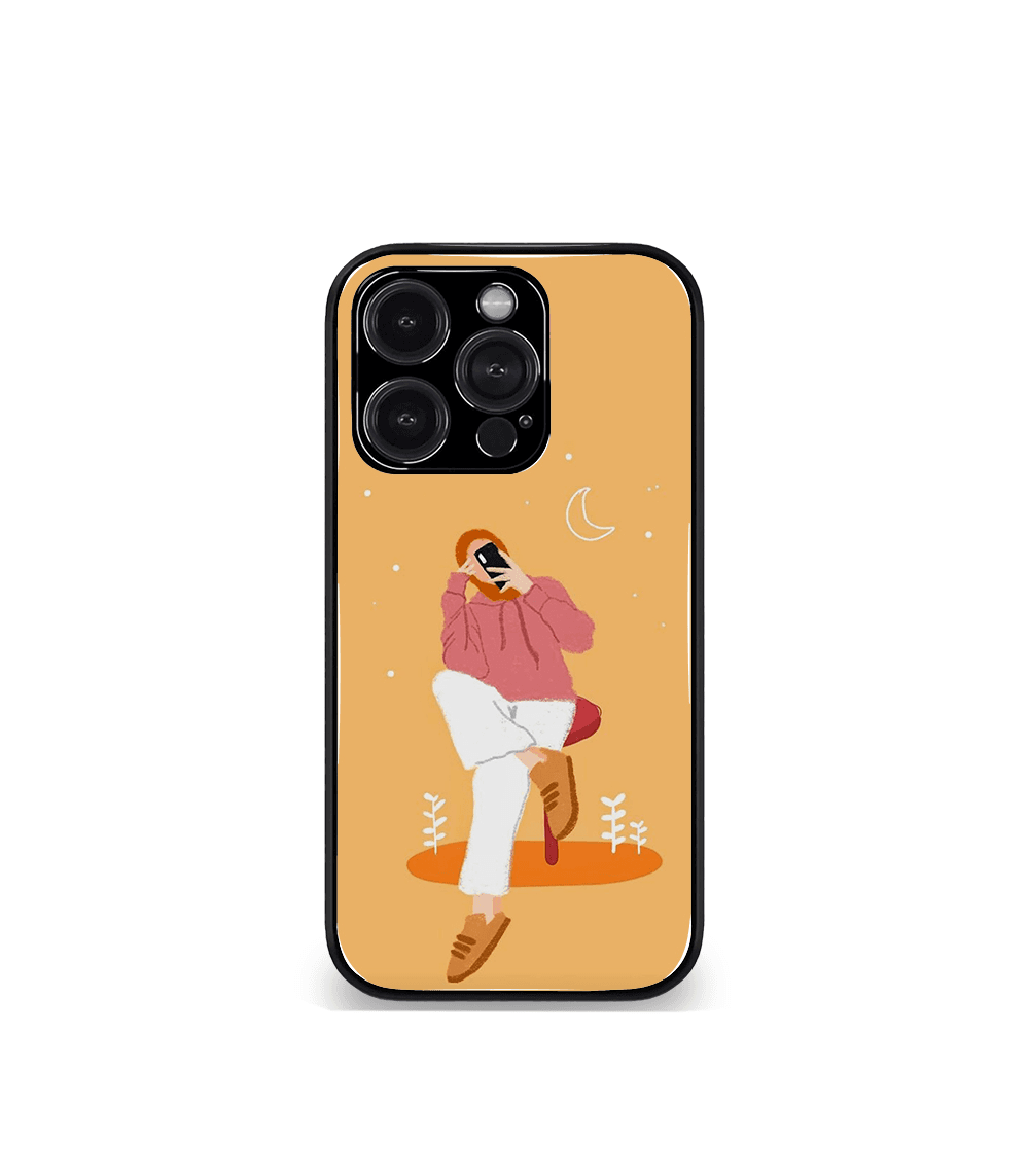 'for her' premium glossy floral/ aesthetic phone case compatible for every phone models.