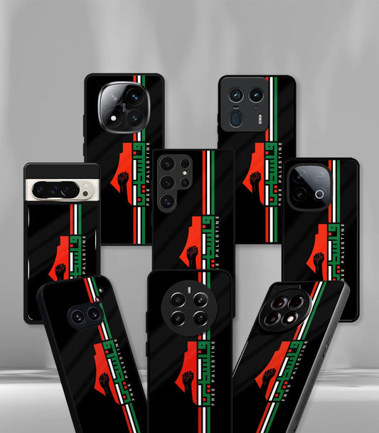 Free Palestine, Save Gaza Solidarity Premium Glossy PhoneCase
