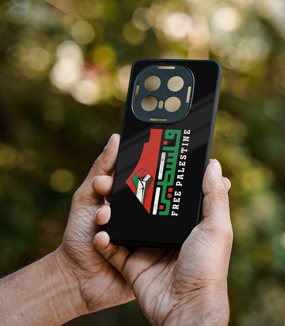 free palestine, save gaza solidarity premium glossy phonecase