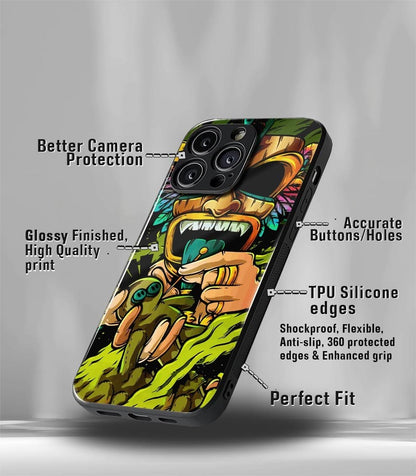 Psychedelic Premium Glossy Phone Case