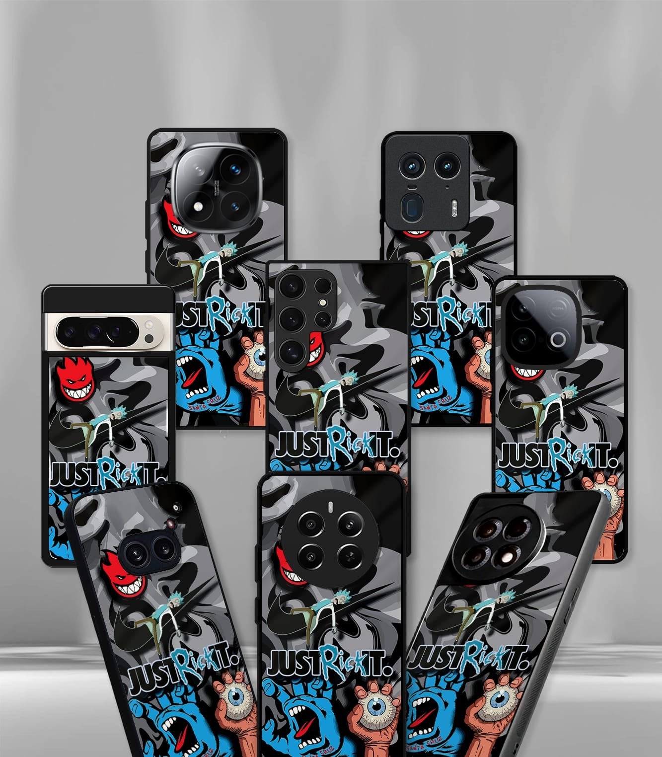 just rick it premium glossy phonecase