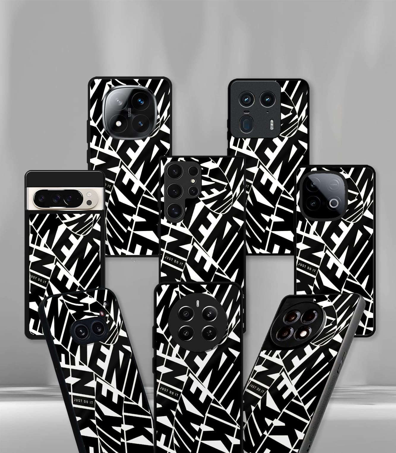 nike patternic premium glossy phonecase