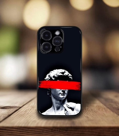 Psychedelic Statue Premium Glossy PhoneCase