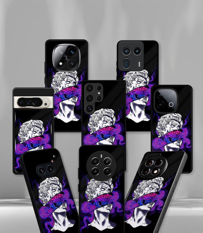 Psychedelic Statue Premium Glossy PhoneCase
