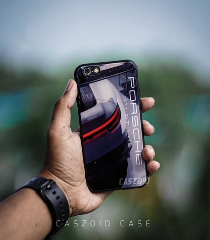 Porsche Grey Premium Glossy PhoneCase