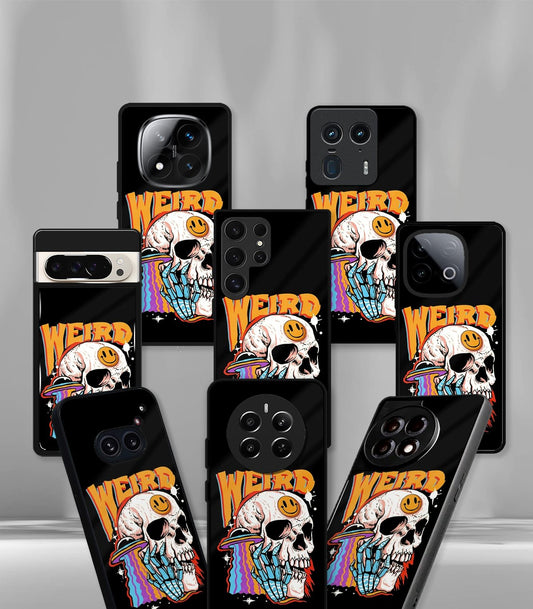 Weird Skull Premium Glossy PhoneCase
