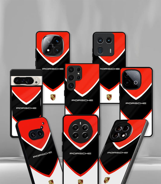 Porsche Red Premium Glossy PhoneCase