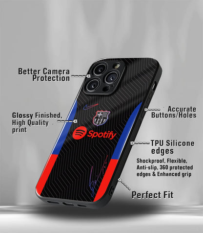 FC Barcelona Kit Premium Glossy PhoneCase