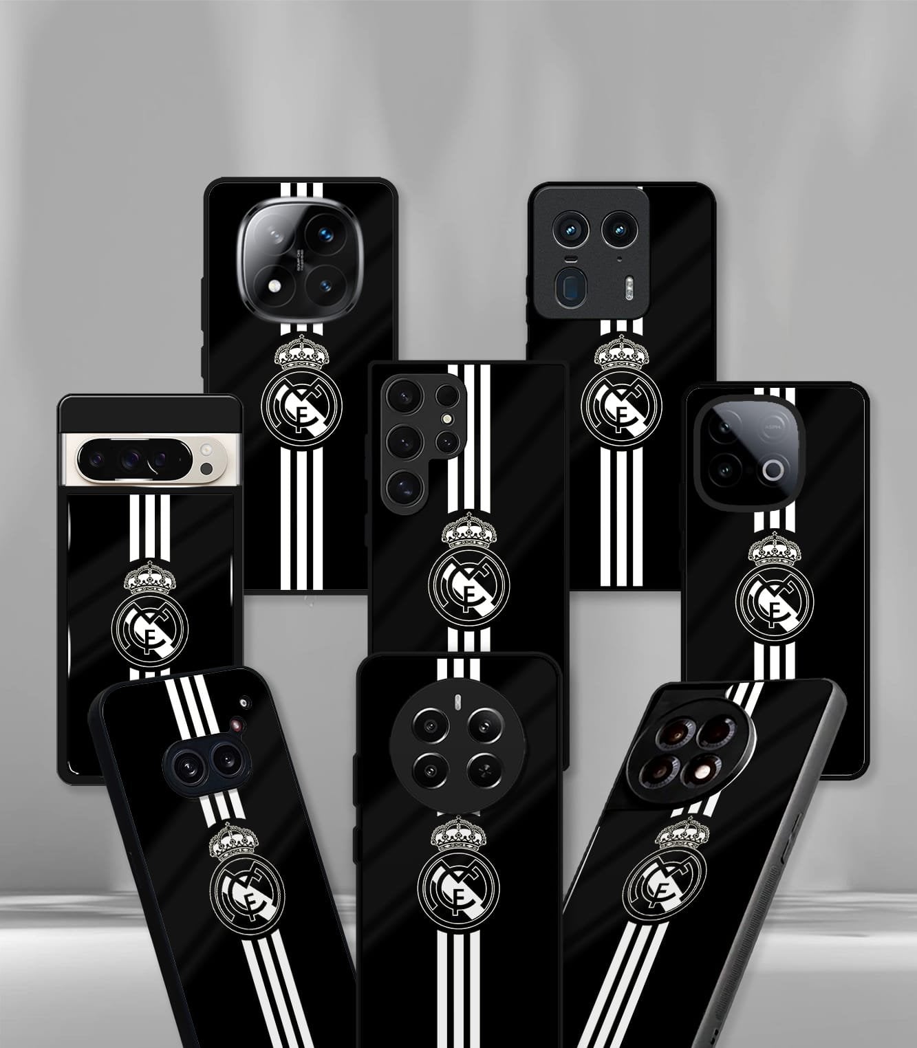 real madrid premium glossy phonecase
