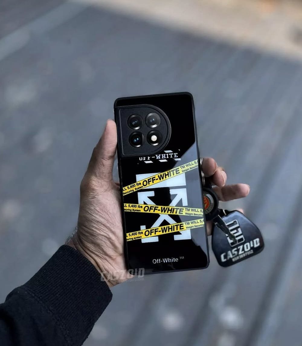 offwhite premium glossy phonecase