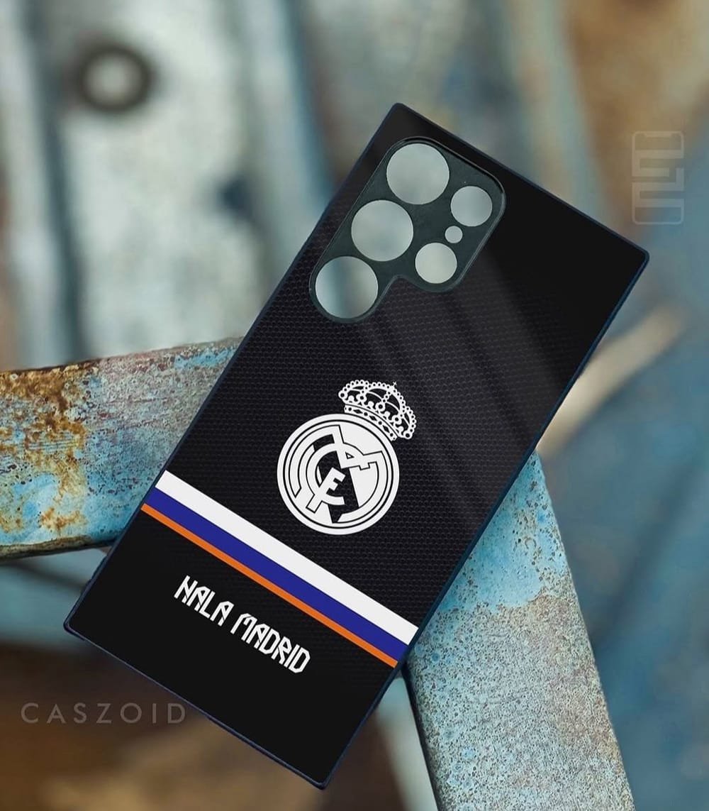 real madrid premium glossy phonecase