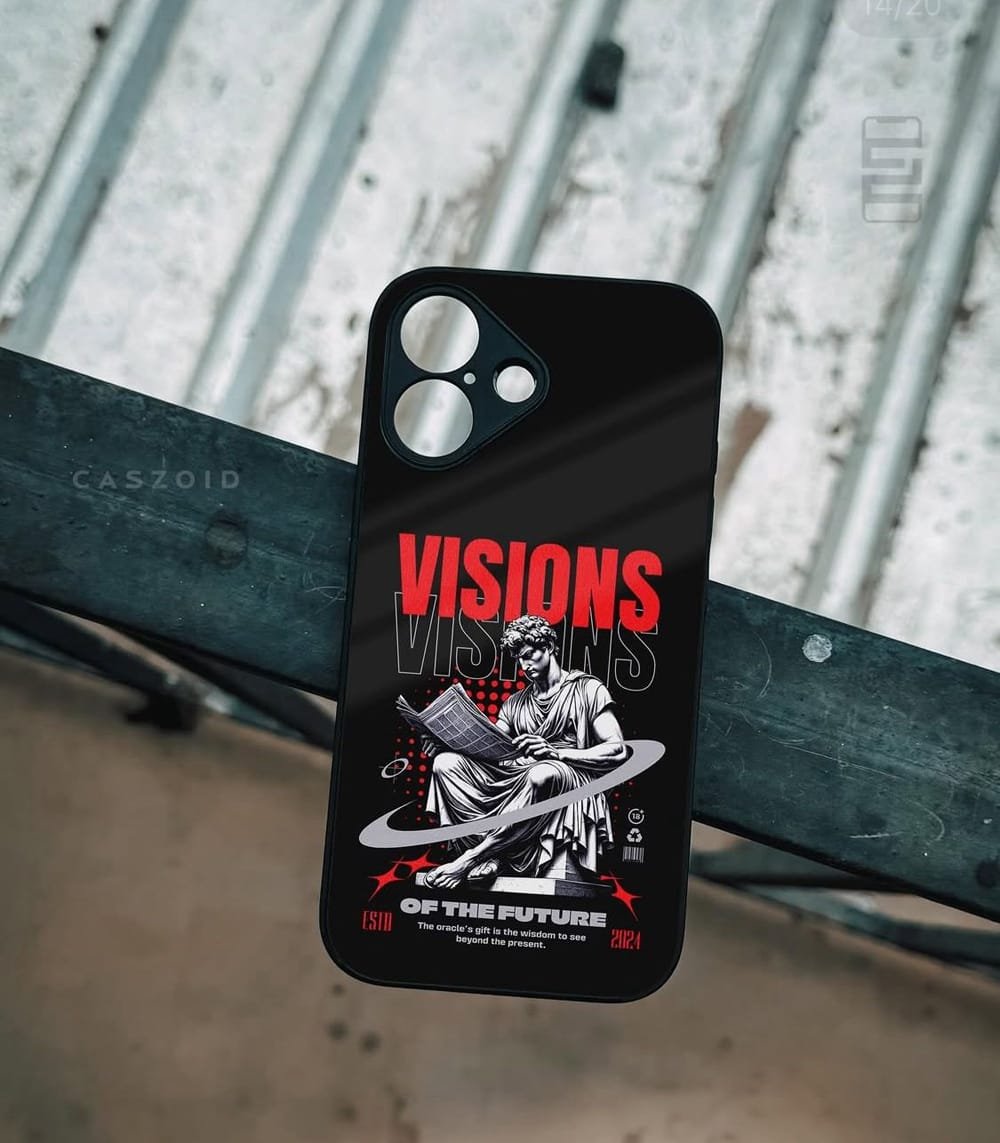vision of the future premium glossy phonecase