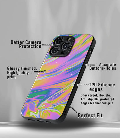 Rainbow Colors Premium Glossy PhoneCase