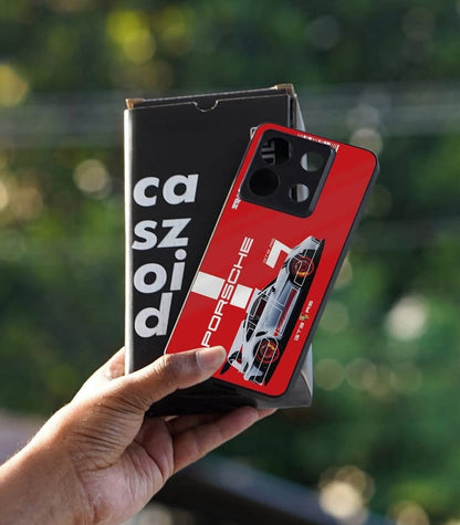Porsche Red Premium Glossy PhoneCase