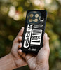 Black Cutouts Premium Glossy PhoneCase