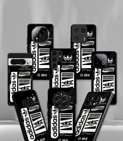 Black Cutouts Premium Glossy PhoneCase