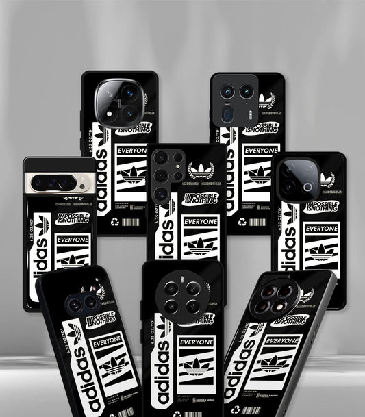 Black Cutouts Premium Glossy PhoneCase