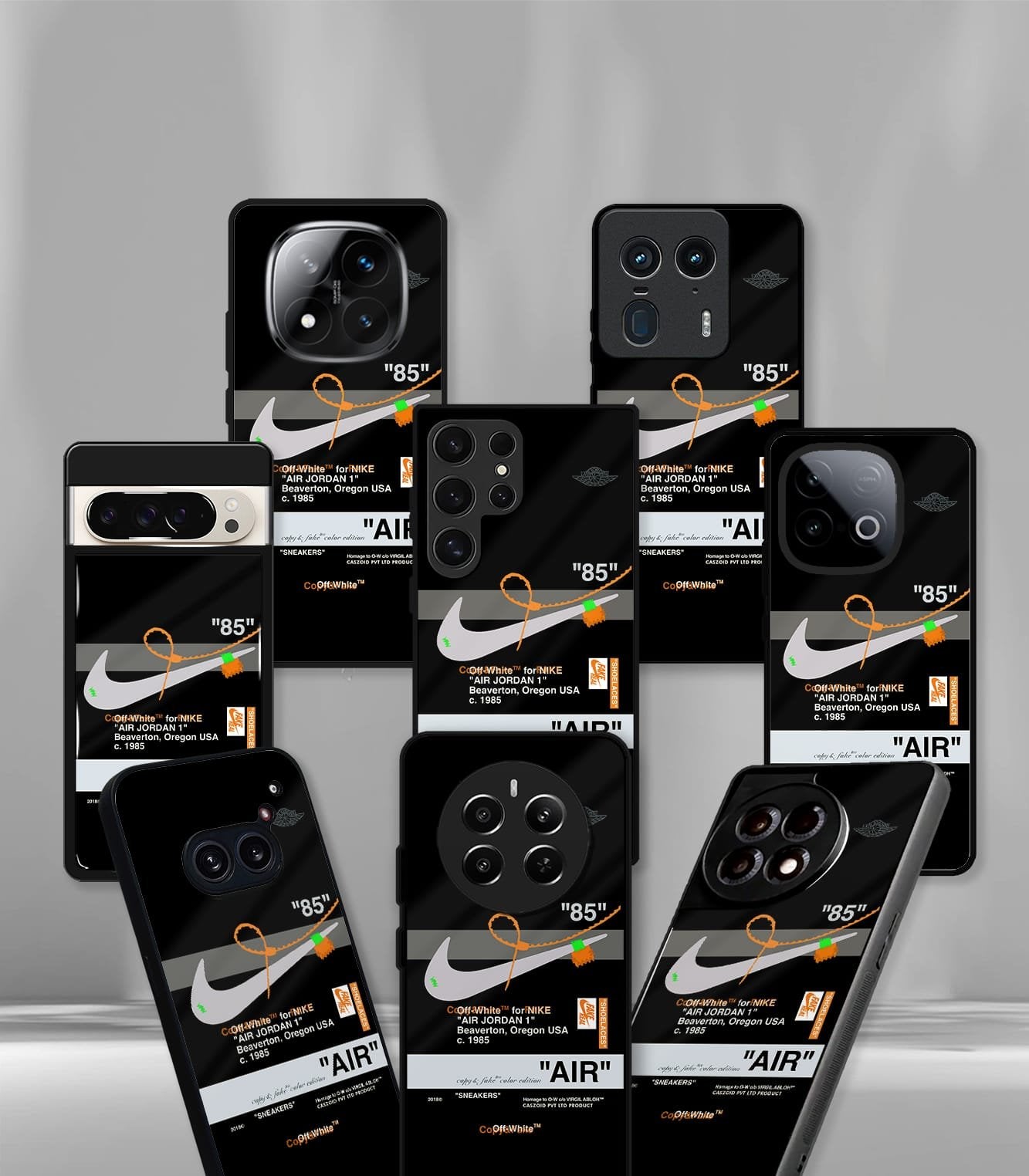 offwhite premium glossy phonecase