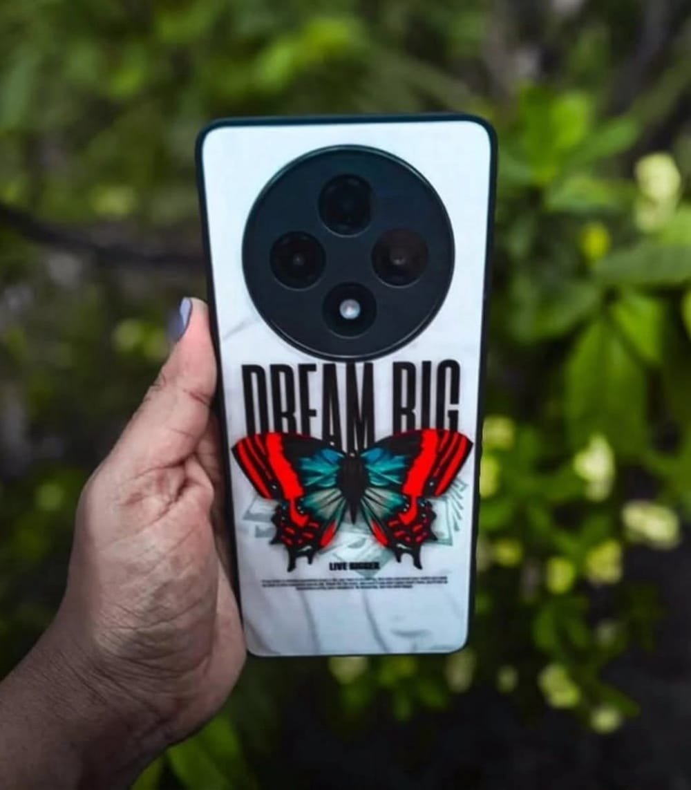 dream big butterfly premium glossy phonecase