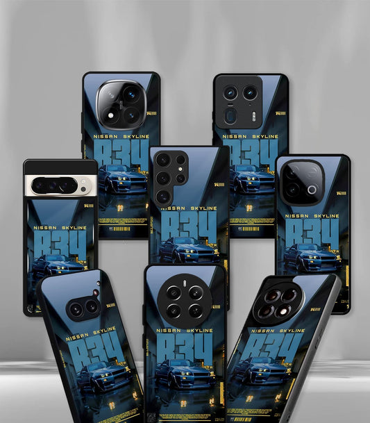 Nissan Skyline R34 Premium Glossy PhoneCase