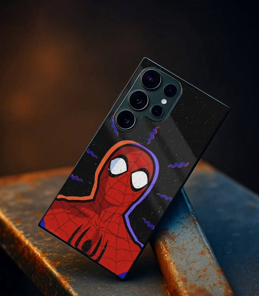 Spider face Premium Glossy PhoneCase