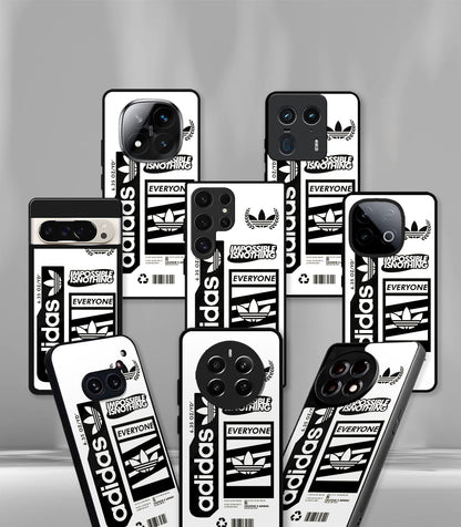 White Cutout Premium Glossy PhoneCase