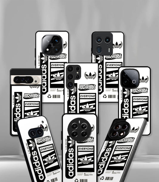 White Cutout Premium Glossy PhoneCase