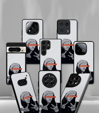 ABCDEFUCKOFF Trippy Statue Premium Glossy PhoneCase