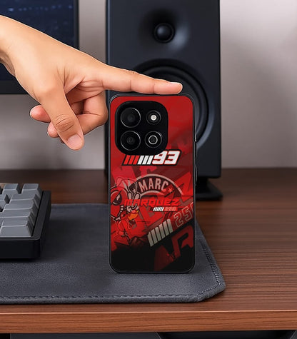 MM93 Red F1 Racing Premium Glossy PhoneCase