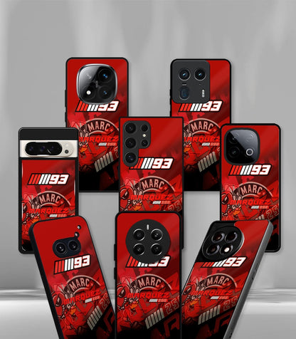 MM93 Red F1 Racing Premium Glossy PhoneCase