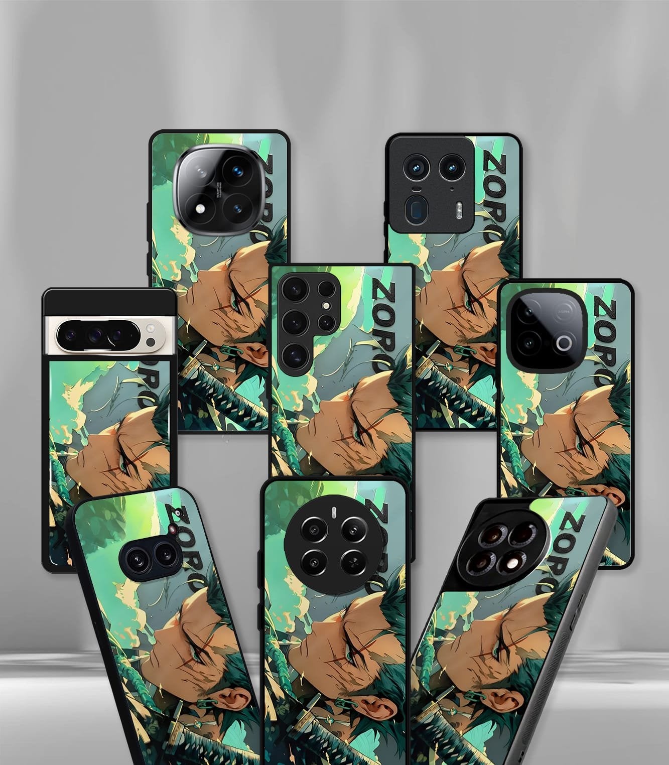 zoro anime premium glossy phonecase