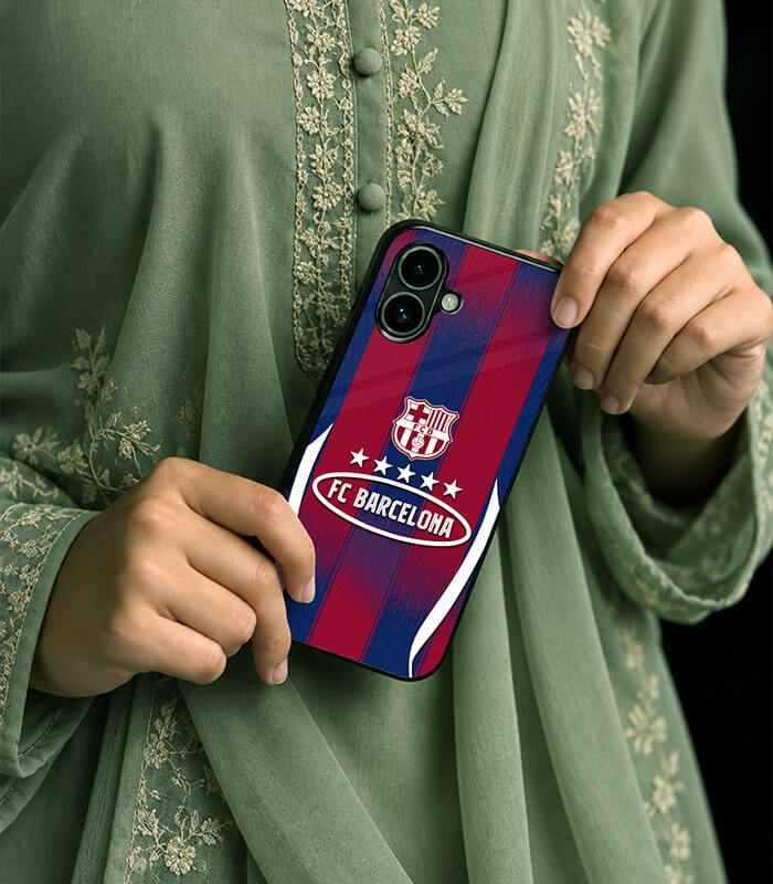 fc barcelona latest caszoid's premium glossy phone case
