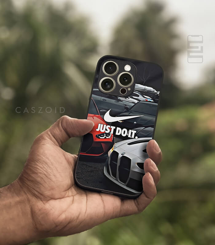 super car jst do it caszoid premium glossy phone case