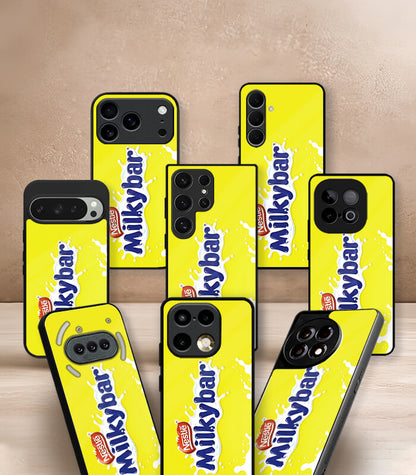 Milkybar Yellow Caszoid Premium Glossy Phone Case