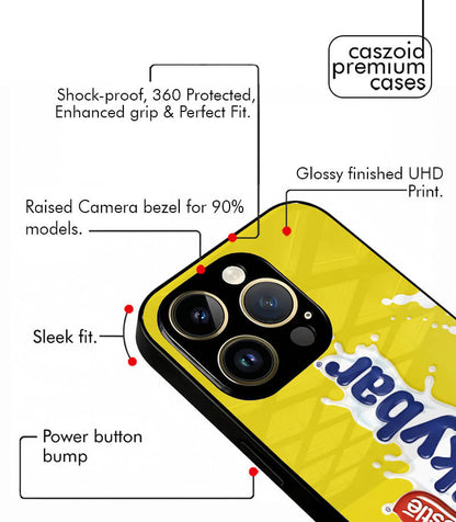 Milkybar Yellow Caszoid Premium Glossy Phone Case