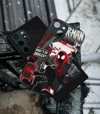Spidey Collage SuperHero Caszoid Premium Glossy Phone Case