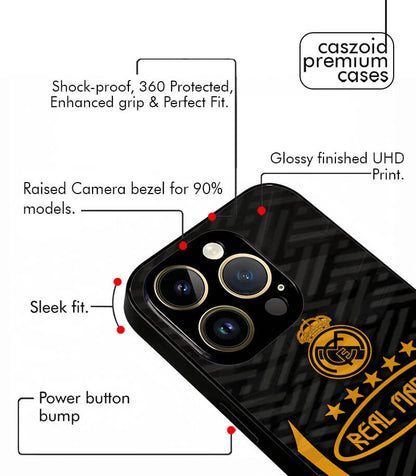 Real Madrid CF 2026 Caszoid Premium Glossy Phone Case