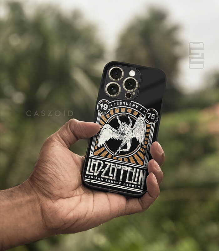 led zeppelin caszoid premium glossy phone case