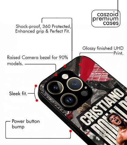 BOAT x GOAT Ronaldo 2008 Version Caszoid Premium Glossy Phone Case