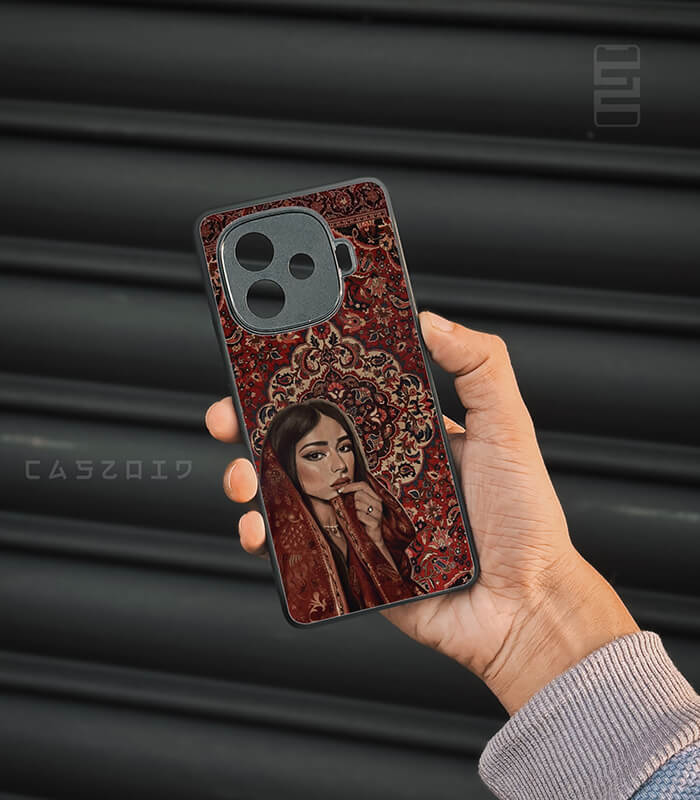 arabic fusion x girl caszoid premium glossy phone case