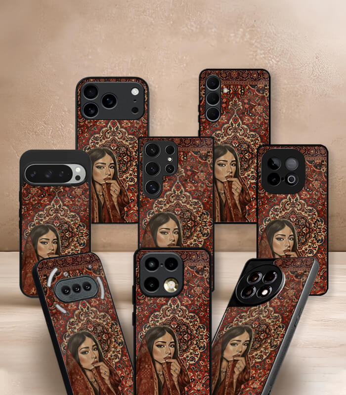 arabic fusion x girl caszoid premium glossy phone case