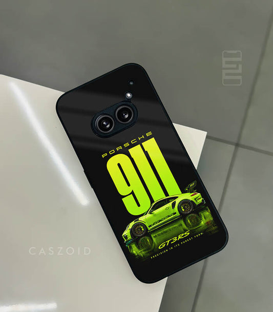 Greeny 911 Latest Porsche Caszoid Premium Glossy Phone Case