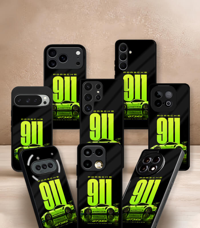 greeny 911 latest porsche caszoid premium glossy phone case