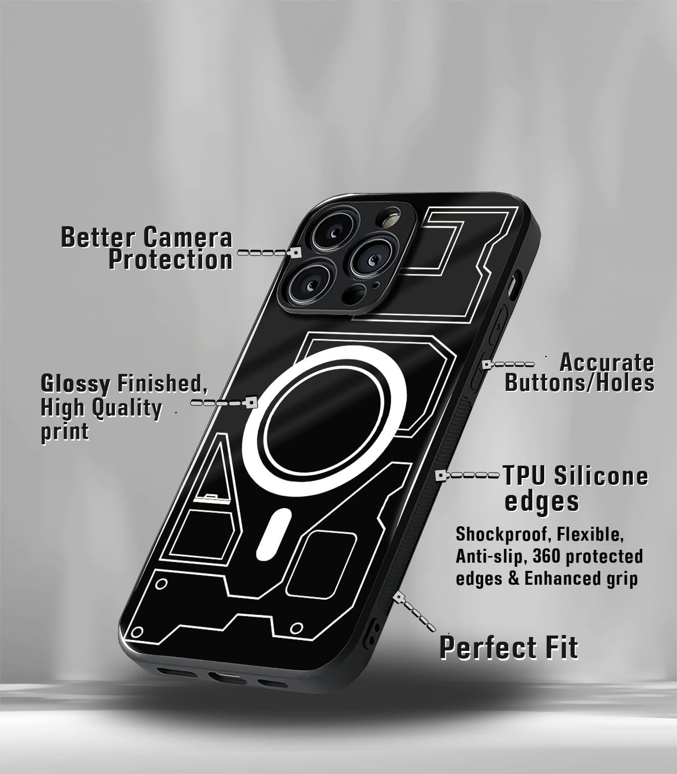circuit & teardown magsafe printed premium case compatible for all models!