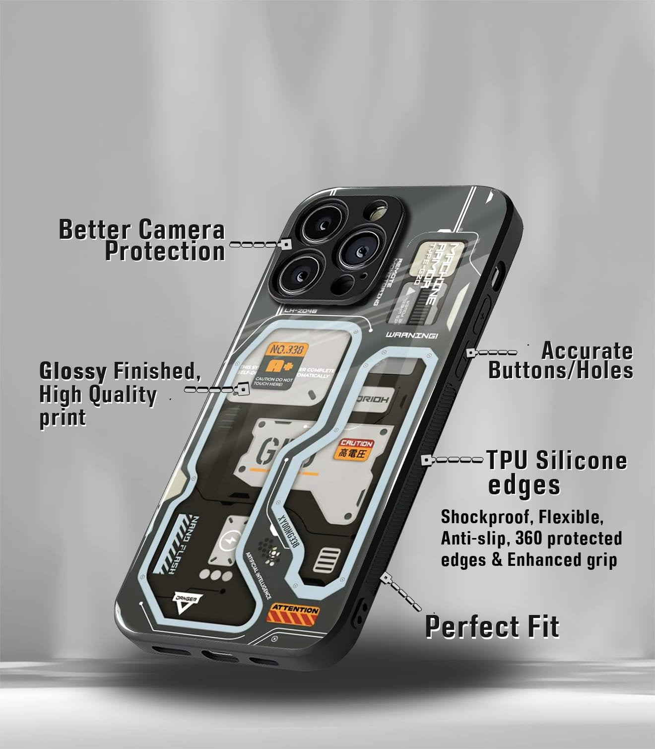 circuit & teardown magsafe printed premium case compatible for all models!