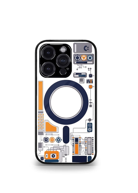 Circuit & Teardown Magsafe printed Premium Case compatible for all models!