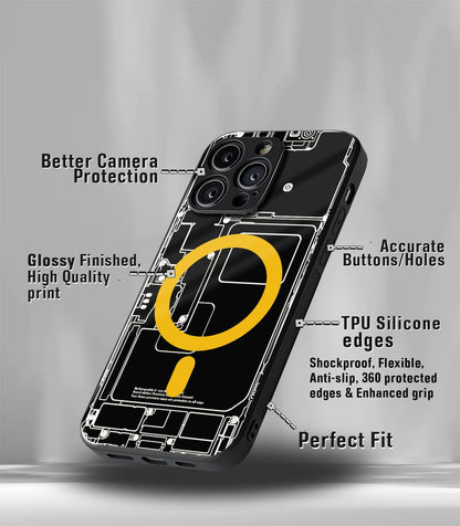 Circuit & Teardown Magsafe printed Premium Case compatible for all models!
