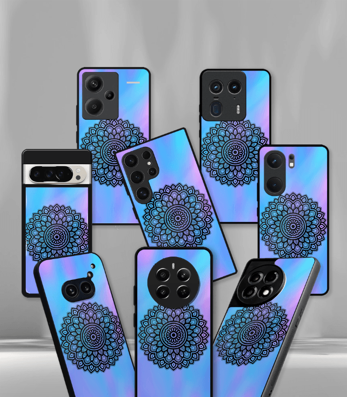 mandala art premium phone case