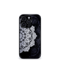 Black Mandala art Premium Phone Case